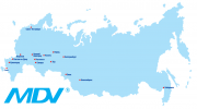 Открытие региональных складов запчастей MDV