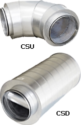 Новые шумоглушители CSU и CSD