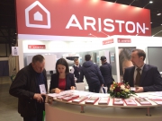 Водонагреватели нового поколения Ariston на выставке «Аква-терм» в Санкт-Петербурге