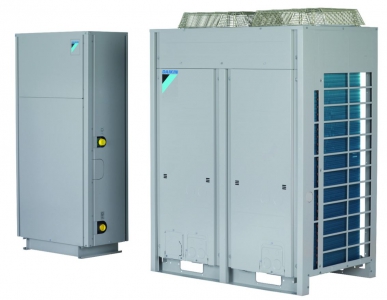 Новый чиллер Daikin с выносным гидромодулем
