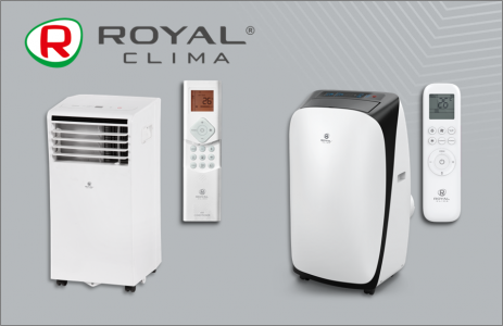 Обновление модельного ряда мобильных кондиционеров ROYAL Clima